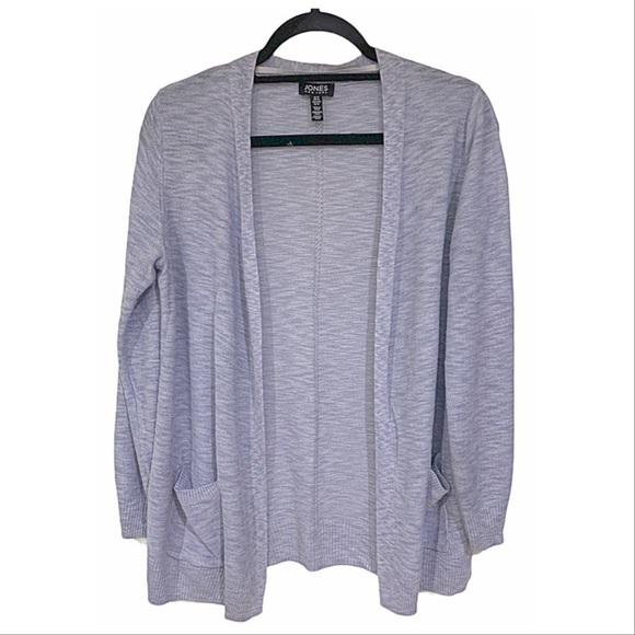 JONES NEW YORK Cardigan Open Lightweight Cardigan Size M - Picture 2 of 8